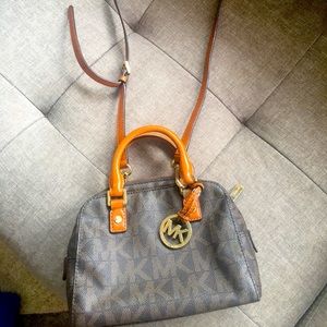 Brown Michael Kors Crossbody Purse